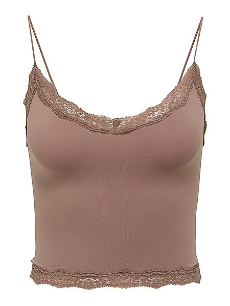 ONLY Spitzentop ONLVICKY LACE SEAMLESS CROPPED günstig online kaufen