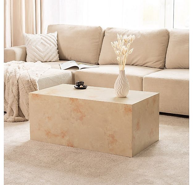 HOME DELUXE Couchtisch Marmor AMIRI Größenauswahl, Marmoroptik, Wohnzimmert günstig online kaufen