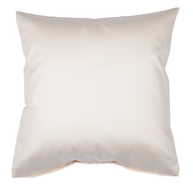 Janine Janine Mako-Satin Bettwäsche Colors 31001 creme Größe:  40x40 cm günstig online kaufen