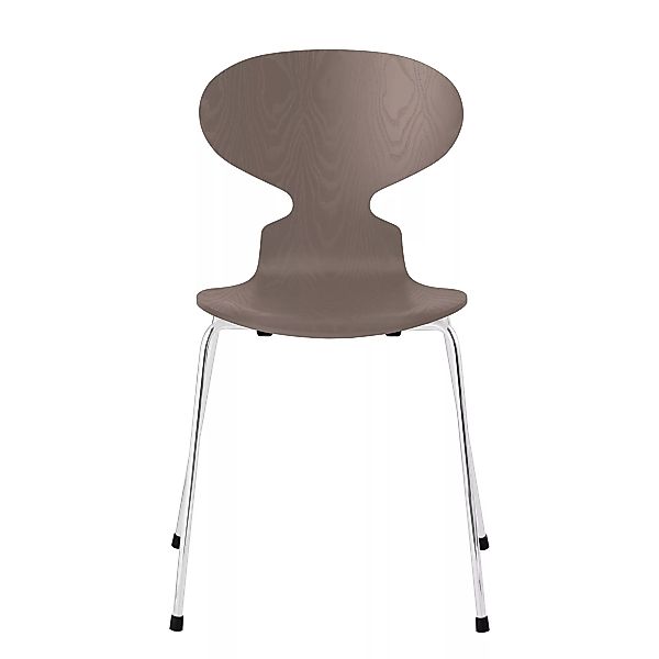 Fritz Hansen - Die Ameise™ Stuhl gefärbte Esche - deep clay/Sitzfläche gefä günstig online kaufen