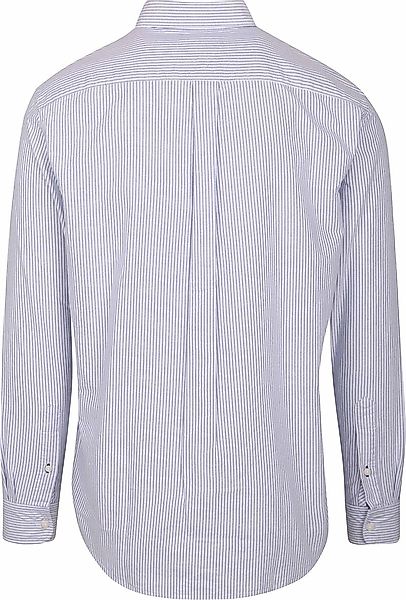 Tommy Hilfiger Oxford Hemd Streifen Hellblau - Größe XL günstig online kaufen