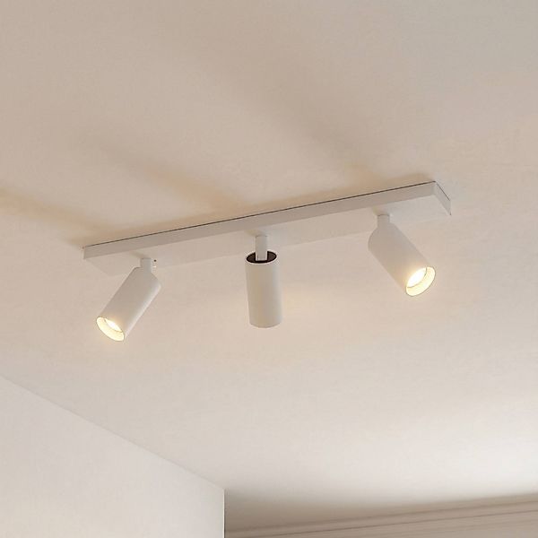 Arcchio Deckenstrahler Brinja Slim, weiß, 3-flg., GU10 MR11 günstig online kaufen