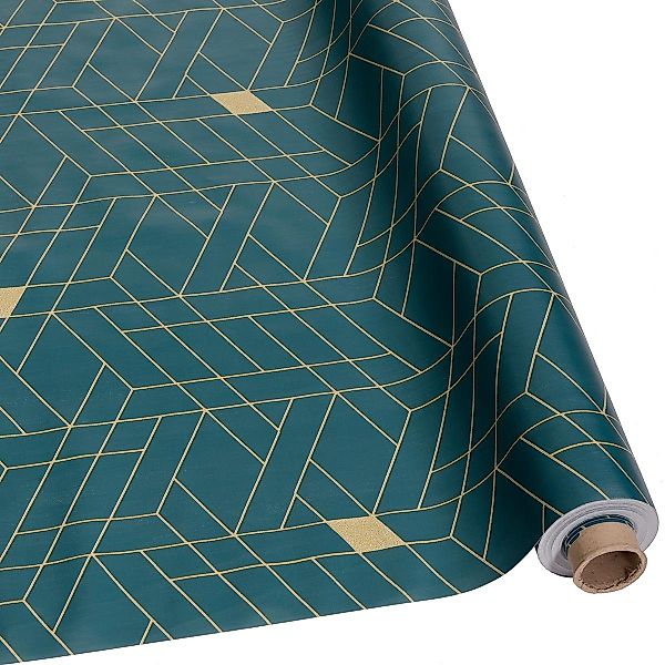 DéVa Tischdecke DéVa Wachstuchtischdecke "grafisch grün" günstig online kaufen