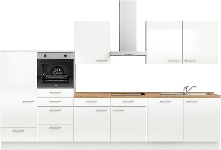 nobilia® Küchenzeile »"Flash I"«, vormontiert, Ausrichtung wählbar, Breite günstig online kaufen