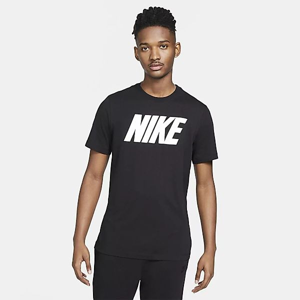 Nike Sportswear Icon Block Kurzarm T-shirt M Black / White günstig online kaufen