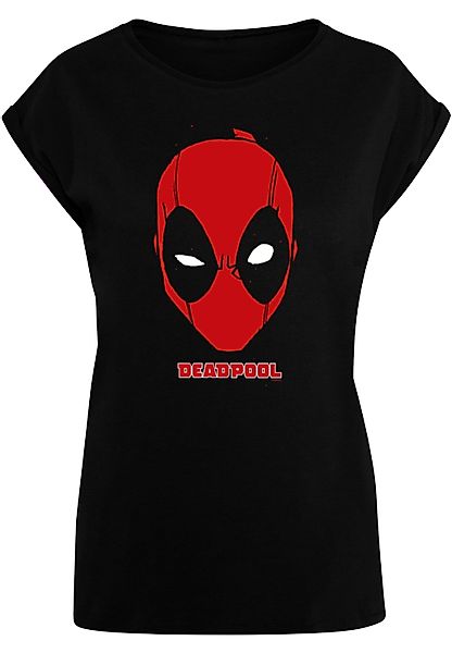 ABSOLUTE CULT T-Shirt "ABSOLUTE CULT Damen Ladies Deadpool - Mask T-Shirt" günstig online kaufen