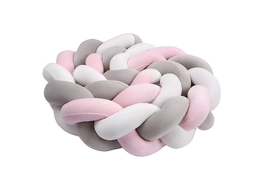 Norvéa Home Nestchenschlange Bettschlange geflochten, Baby Nest, Bettumrand günstig online kaufen