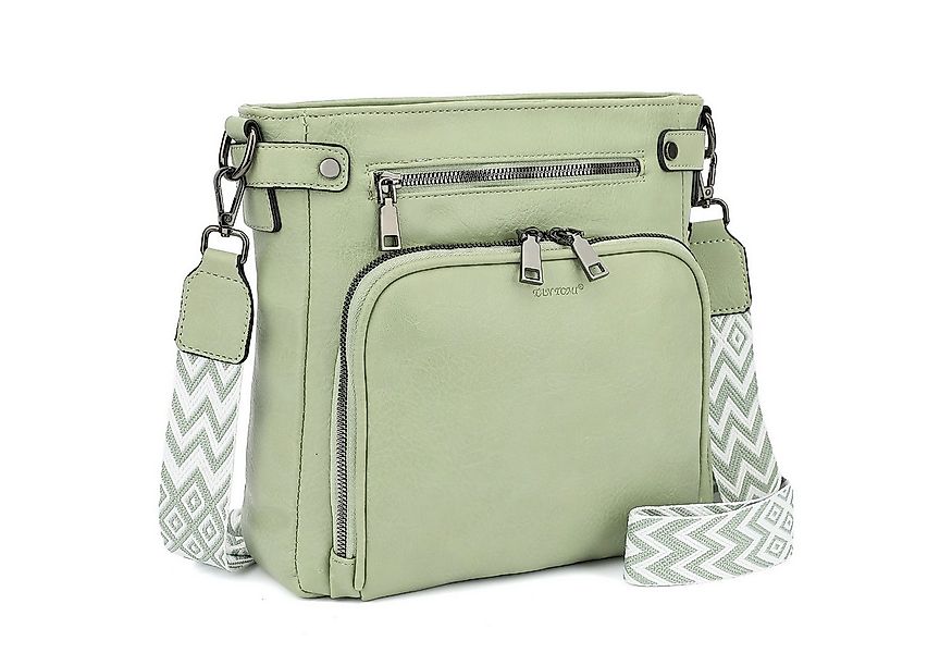 TAN.TOMI Schultertasche Handtasche damen mittelgroß Umhängetaschen crossbod günstig online kaufen