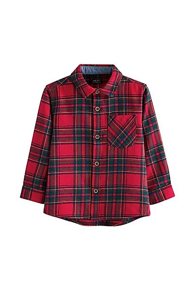 Next Langarmhemd Kariertes Hemd (1-tlg) günstig online kaufen