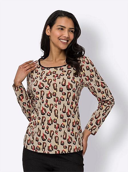 Sieh an! Trainingsshirt Langarmshirt . günstig online kaufen