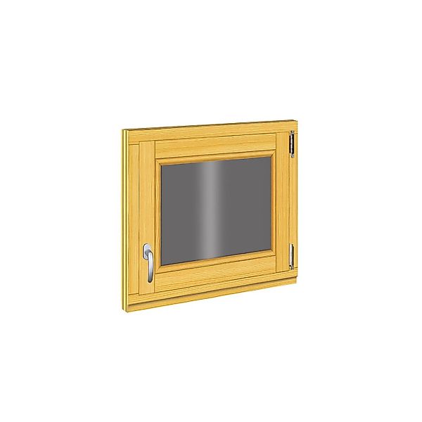 Roro Holzfenster Fichte 68 cm x 58 cm DIN R günstig online kaufen