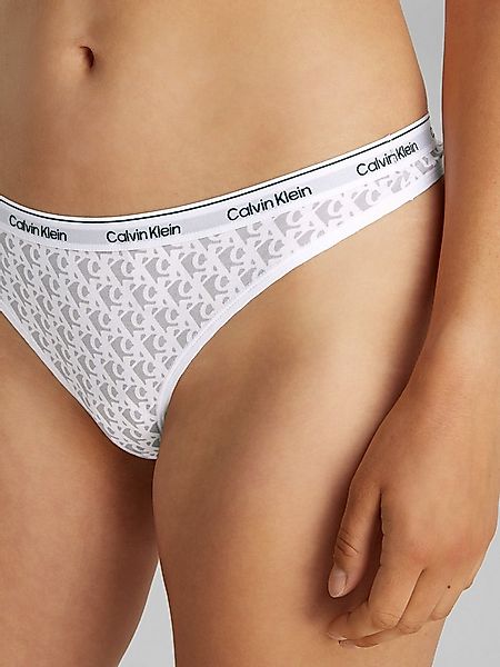 Calvin Klein Underwear Tanga THONG (LOW-RISE) mit Logobund günstig online kaufen