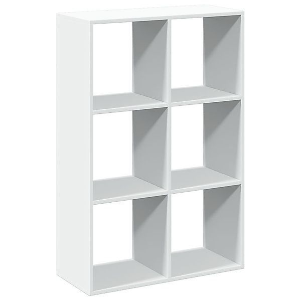 vidaXL Bücherregal Raumteiler-Bücherregal Weiß 69,5x29x103,5 cm günstig online kaufen