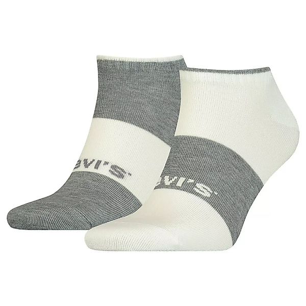 Levi´s ® Sustainable Low Socken 2 Paare EU 43-46 White / Grey günstig online kaufen