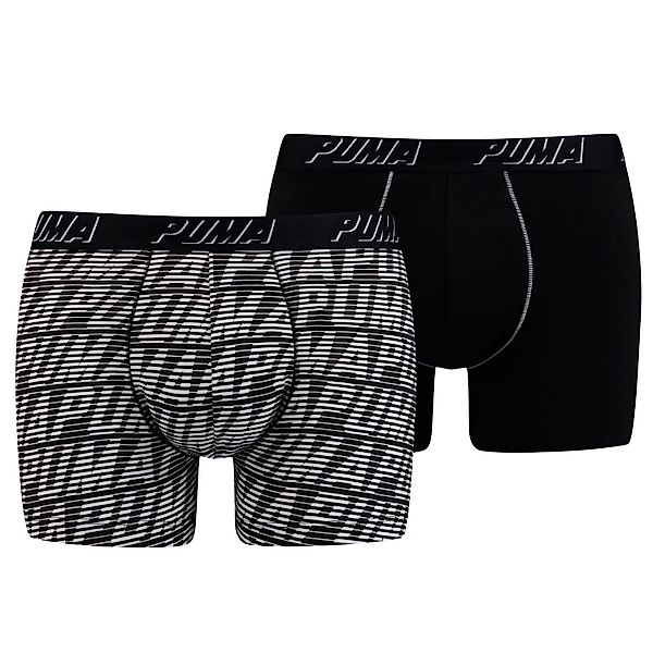 PUMA BODYWEAR Boxershorts Optical Logo AOP günstig online kaufen
