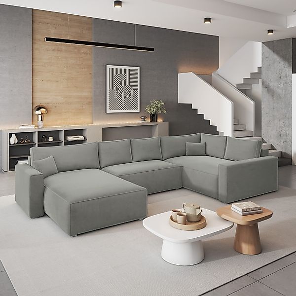 Masseno Ecksofa VELAMI mit Schlaffunktion U-Form, günstig online kaufen