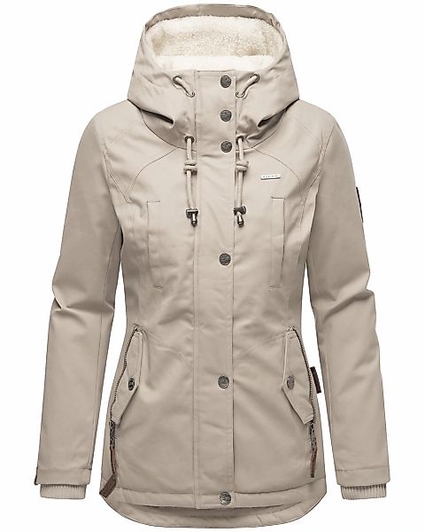 Marikoo Winterjacke "Bikoo" mitKapuze sportliche Damen Outdoor Baumwolljack günstig online kaufen