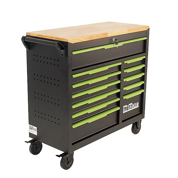 TRUTZHOLM Werkstattwagen Star XL Unbestückt 103 x 112 cm Stahl 12 Schublade günstig online kaufen