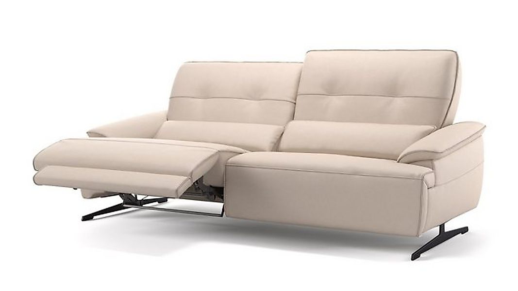 Sofanella 3-Sitzer Leder PERLO, Relaxcouch, Designersofa, Designer Sofa, 3e günstig online kaufen
