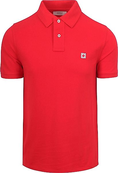 King Essentials The Rene Poloshirt Rot - Größe M günstig online kaufen