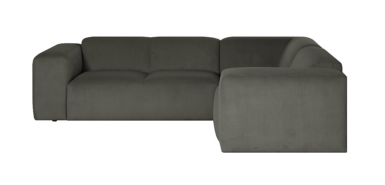 NADUVI Collection | Ecksofa Hilton 5-Sitzer Rippenstoff günstig online kaufen