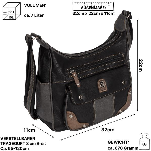 EAAKIE Umhängetasche Damen Tasche Schultertasche Umhängetasche günstig online kaufen