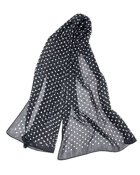 MayTree Modeschal leichter Chiffonschal Damen Polka günstig online kaufen