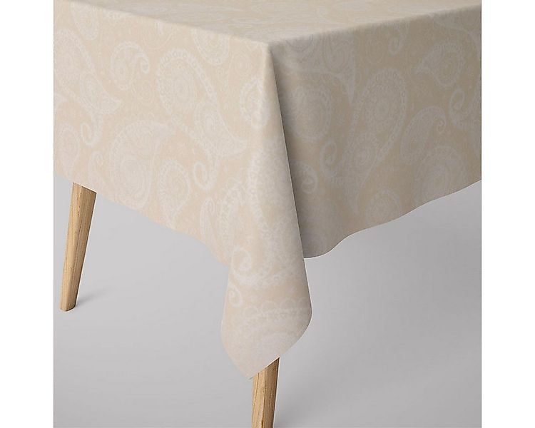 SCHÖNER LEBEN. Tischdecke SCHÖNER LEBEN. Tischdecke Paisley natur weiß vers günstig online kaufen