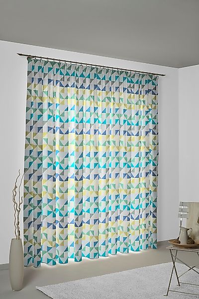 Wirth Vorhang "Berlare" Kräuselband 1 Stk. tlg. günstig online kaufen