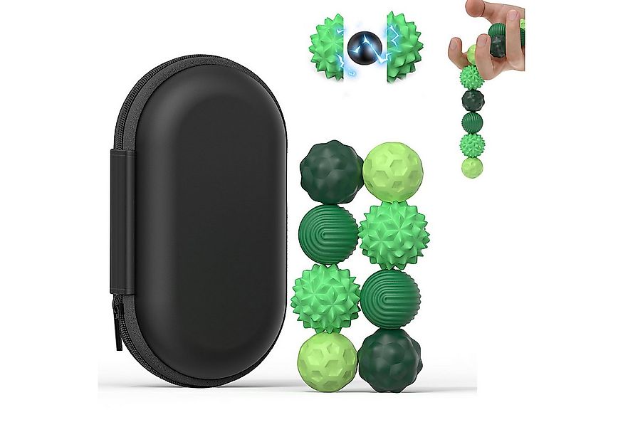 FOUORTUNATE-BEE Lernspielzeug 8 Stück Magnetische Fidget Toys, Magnetkugeln günstig online kaufen