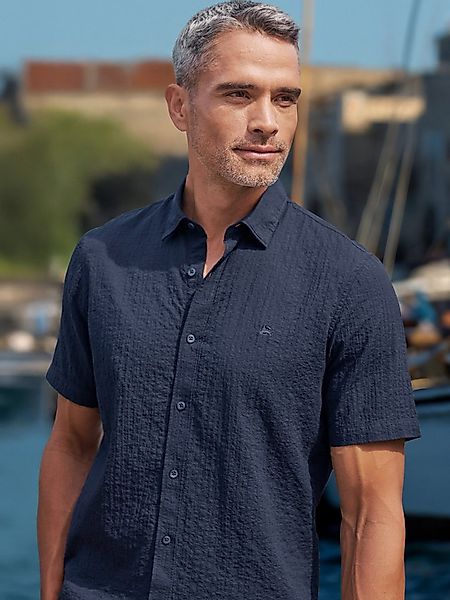 LERROS Kurzarmhemd Kurzarmhemd im Knitterlook günstig online kaufen