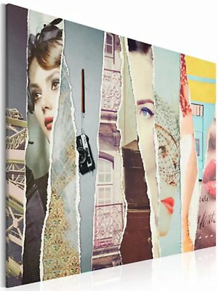 artgeist Wandbild Woman's eye mehrfarbig Gr. 60 x 40 günstig online kaufen