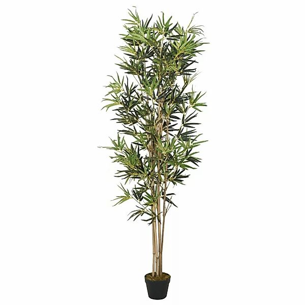 furnicato Bambusbaum Künstlich 1104 Blätter 180 cm Grün günstig online kaufen