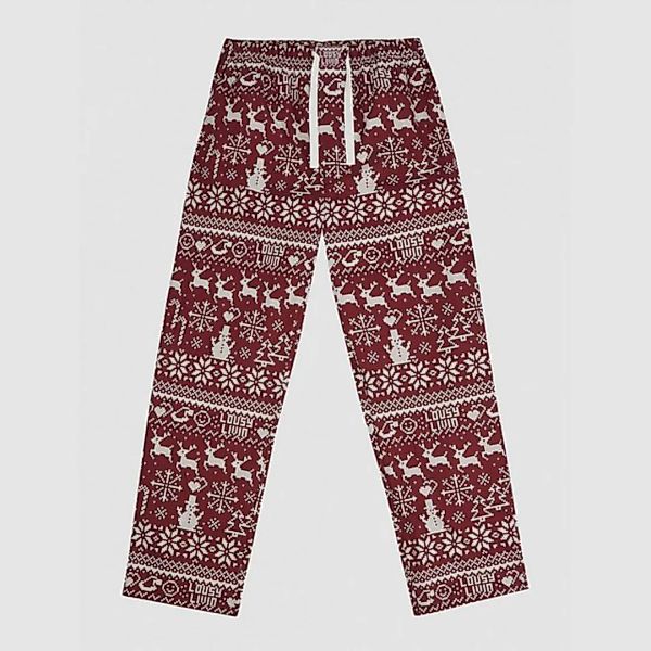 Lousy Livin Pyjamahose Lousy Livin Pyjama Pants "Scandi" Burgundy S (Schlaf günstig online kaufen