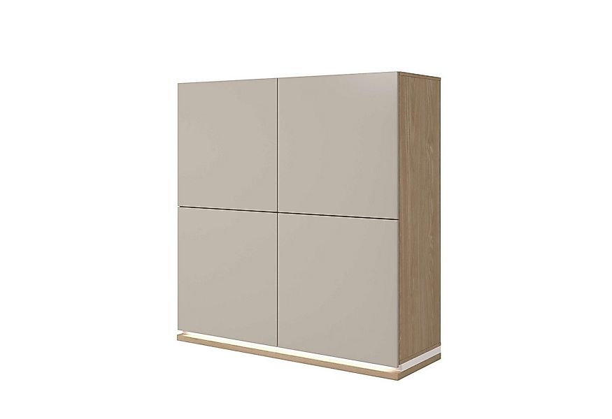 99rooms Highboard Korde (Sideboard, Highboard), mit 4 Türen, 8 Fächer, 6 Ei günstig online kaufen