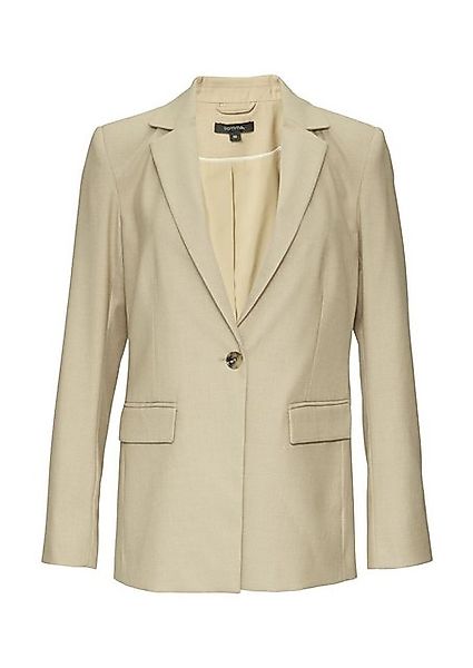 Comma Longblazer mit V- Ausschnitt günstig online kaufen