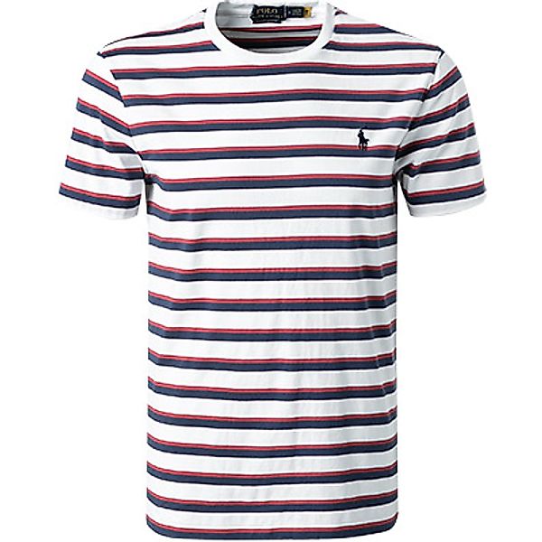 Ralph Lauren T-Shirt POLO RALPH LAUREN Striped Tee T-Shirt Shirt Custom Sli günstig online kaufen