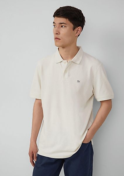 s.Oliver Kurzarmshirt Polo-Shirt Poloshirt mit kleinem günstig online kaufen