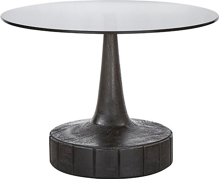 WOOOD Couchtisch »Soya«, mit Glastischplatte, H 43 cm x Ø 60 cm günstig online kaufen
