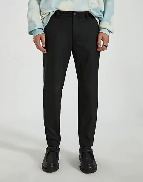 Pull&Bear – Elegante Hose in Schwarz günstig online kaufen