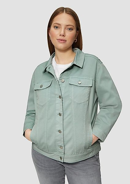 QS Funktionsjacke Indoor-Jacke Jeansjacke im Slim Fit günstig online kaufen