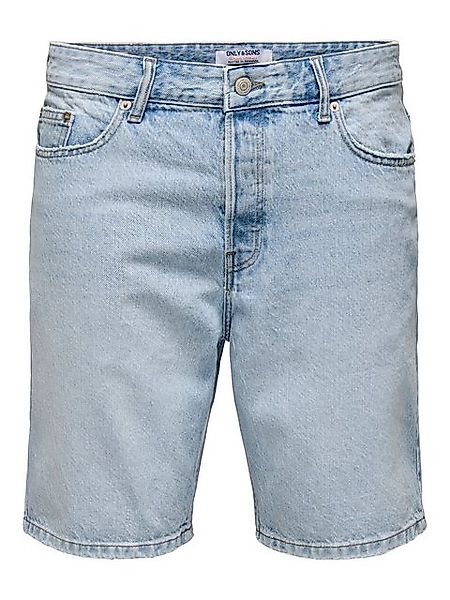 ONLY & SONS Jeansshorts Bermuda Jeansshorts im Used-Look mit Taschen ONSEDG günstig online kaufen