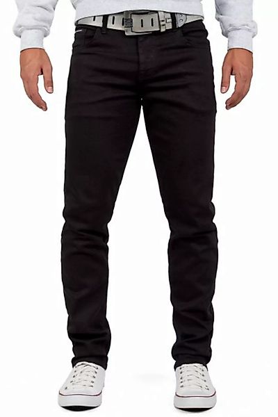 Cipo & Baxx Slim-fit-Jeans Casual Hose BA-CD533 Schwarz W33/L34 (1-tlg) mit günstig online kaufen