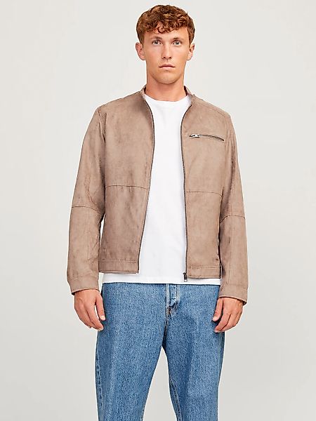 Jack & Jones Bikerjacke "JJEDYLAN mit wasserabweisender Funktion", ohne Kap günstig online kaufen