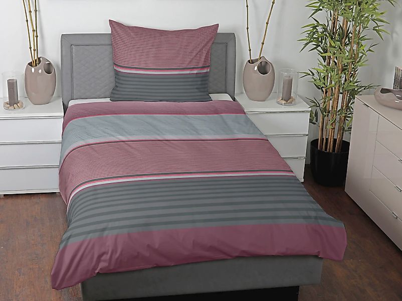 CASATEX Bettwäsche Orsa, Satin, 2 teilig, günstig online kaufen