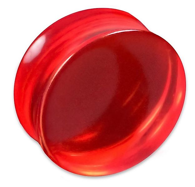 viva-adorno Plug 1 Stück Saddle Plug Acryl ohne Gewinde Double Flared Flesh günstig online kaufen