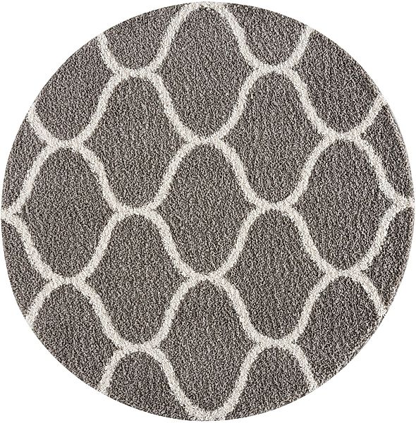 Sanat Hochflor-Teppich Madrid, rund, Höhe: 30 günstig online kaufen