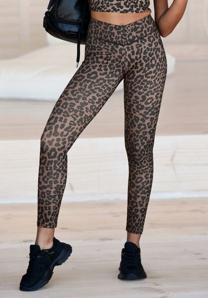 LASCANA ACTIVE Leggings mit allover Druck günstig online kaufen