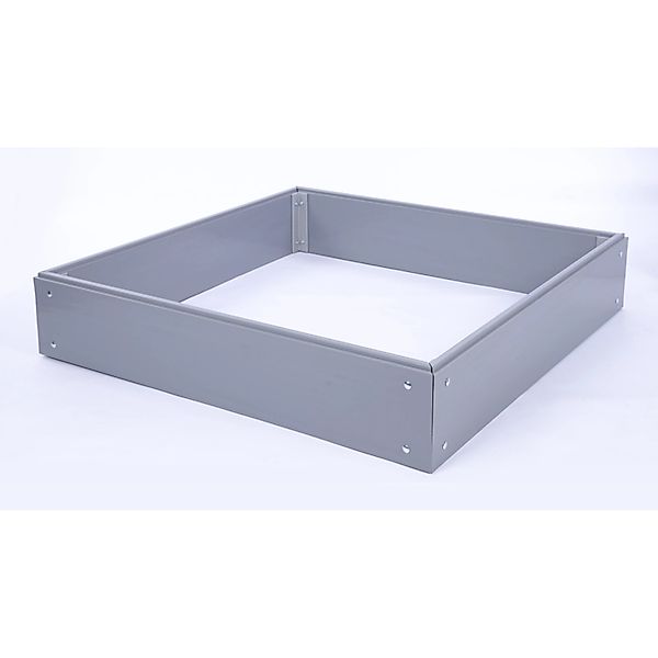 PROREGAL Hochbeete Growline Plast HxBxT 21x100x60cm 1 Ebene Grau günstig online kaufen