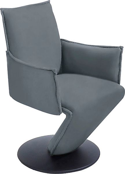 K+W Komfort & Wohnen Drehstuhl »Drive«, Leder CLOUD, Sessel mit federnder S günstig online kaufen